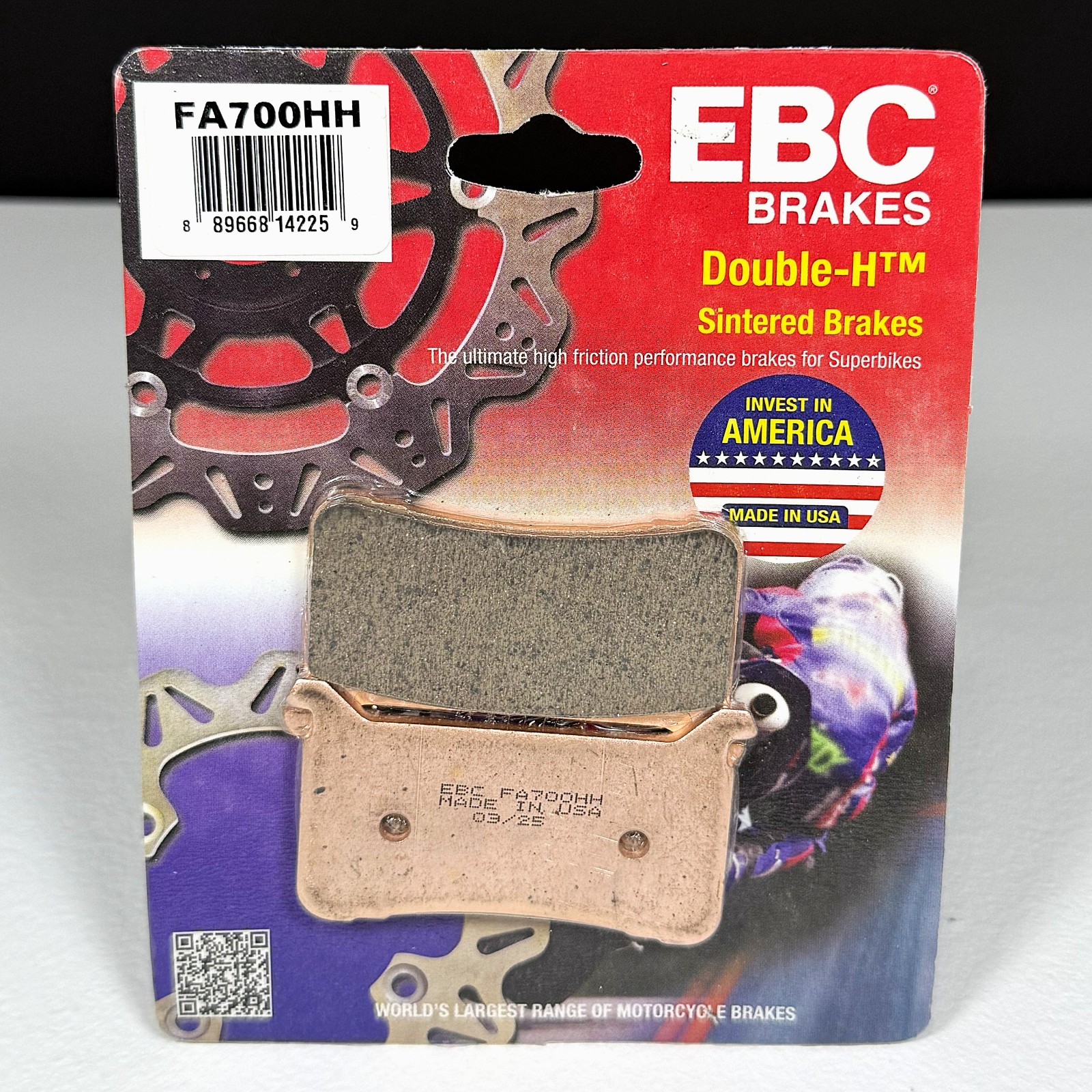 EBC Double-H Sintered Brake Pads - FA700HH