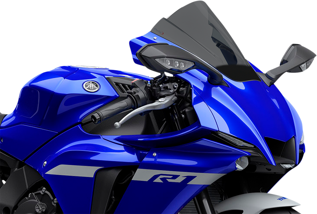 Puig Z-Racing DARK SMOKE Windscreen Yamaha YZF-R1 / R1M '20-Current