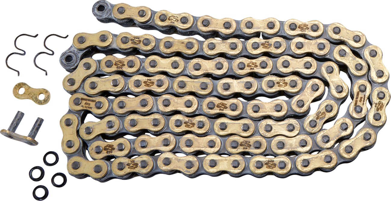 Renthal R4 520 110-Link Gold Road Chain