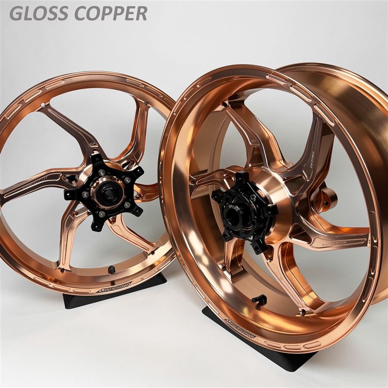 Apex-6 Forged Wheel Set - Gloss Copper - Yamaha R1 / R1S / R1M '15-26