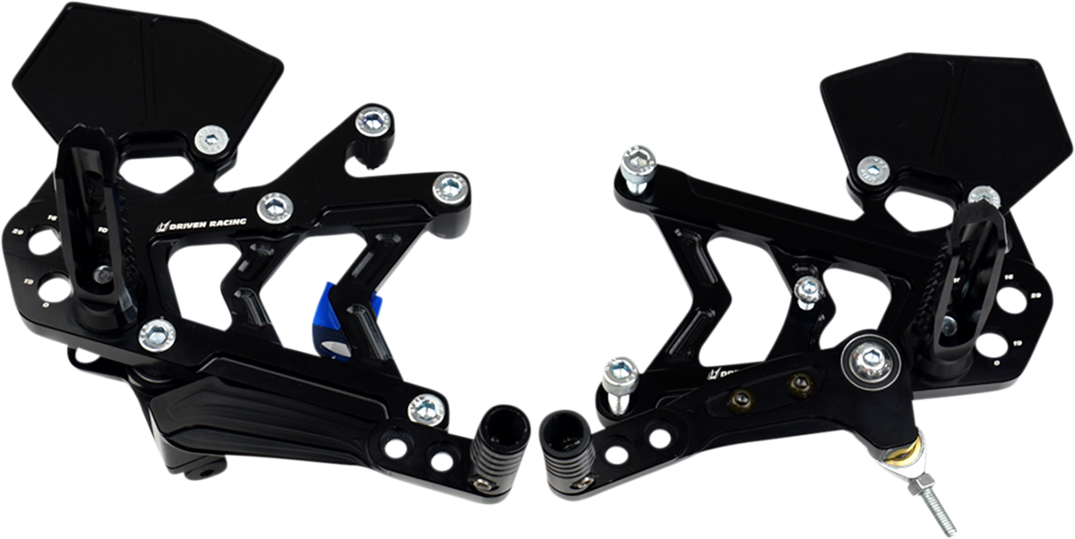 Driven Racing TT Rearsets - DRP-739 - Kawasaki Ninja ZX-6R 2019-Current