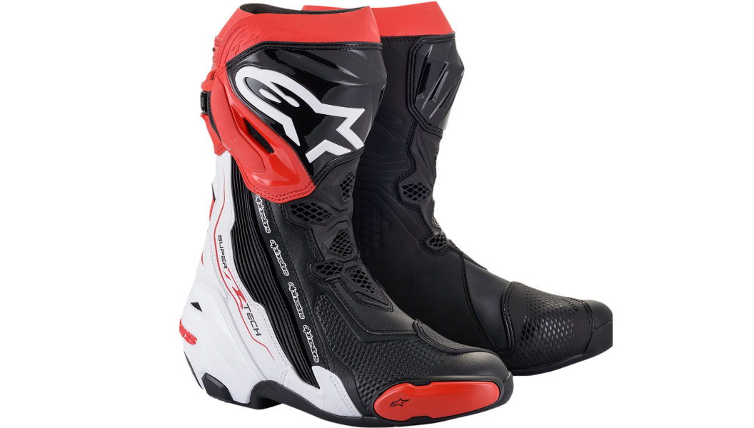Alphinestars Supertech R Boots - Black/White/Red