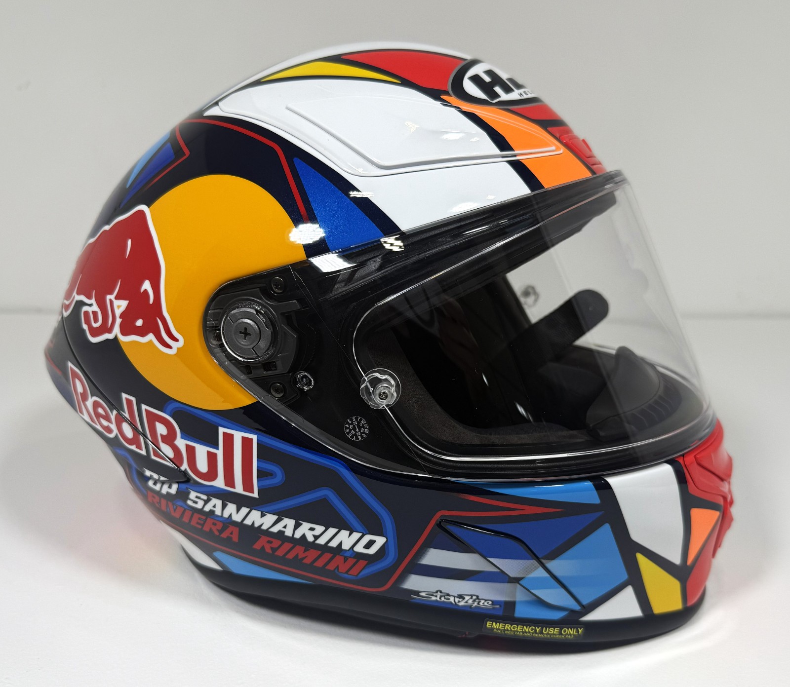 HJC RPHA 1N Red Bull Misano GP Helmet - Medium