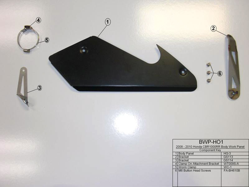 M4 GP BODY PANEL - CBR1000RR 08-16