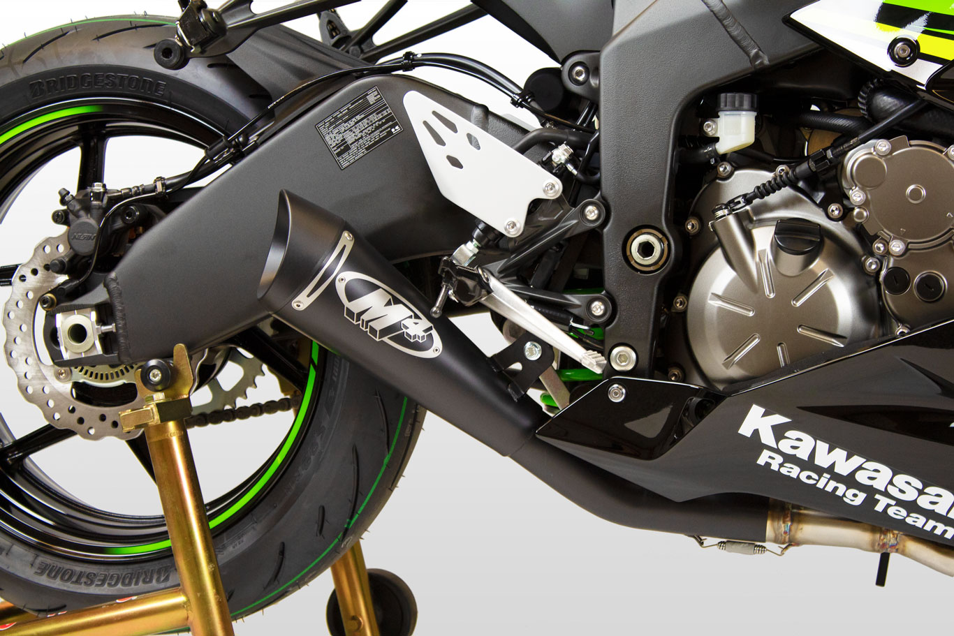 M4 GP19 BLACK FULL SYSTEM - NINJA ZX-6R '09-25
