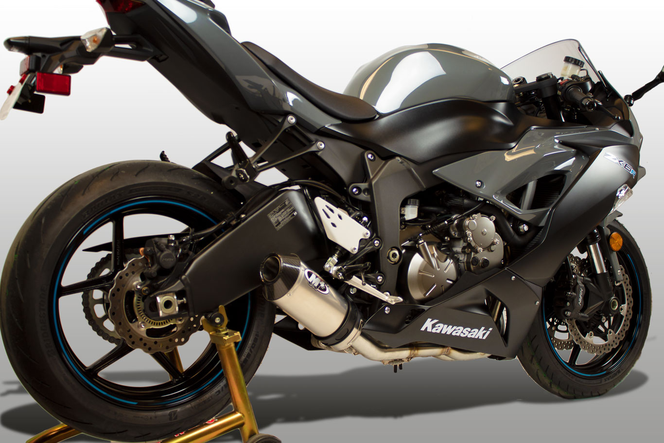 M4 STREET SLAYER TITANIUM F/S NINJA ZX-6R 09-25