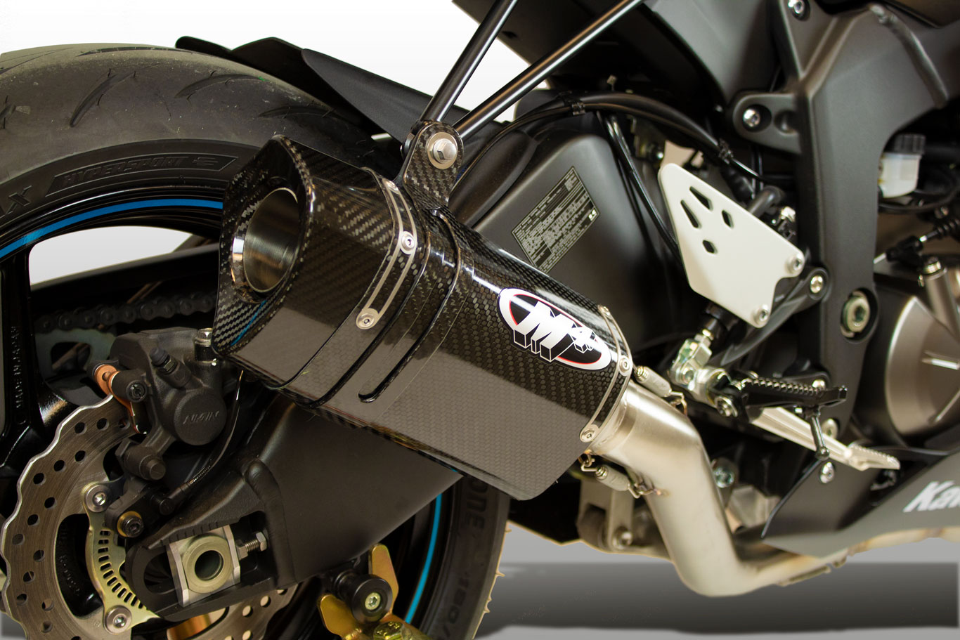 M4 TECH1 CARBON F/S NINJA ZX-6R 09-25