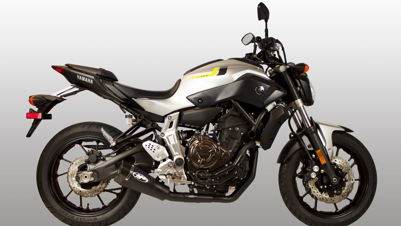 M4 RM1 BLACK F/S MT-07 21-25