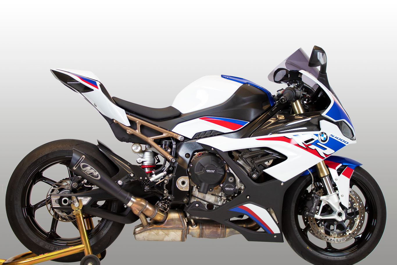 M4 GP19 BLACK SLIP ON - S1000RR 20-25