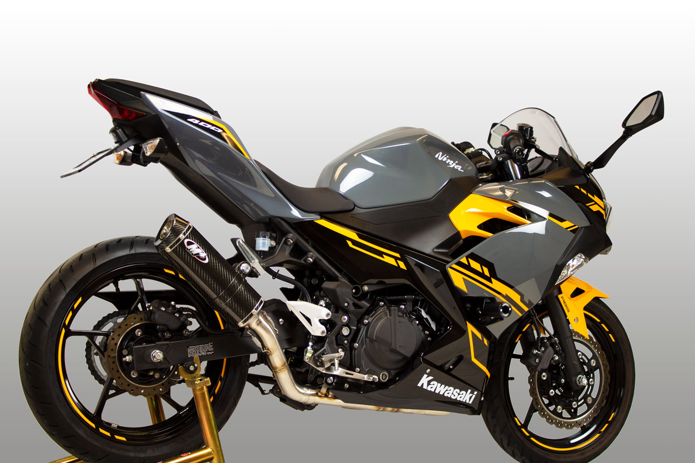 M4 X-96 CARBON F/S NINJA 500 24-25
