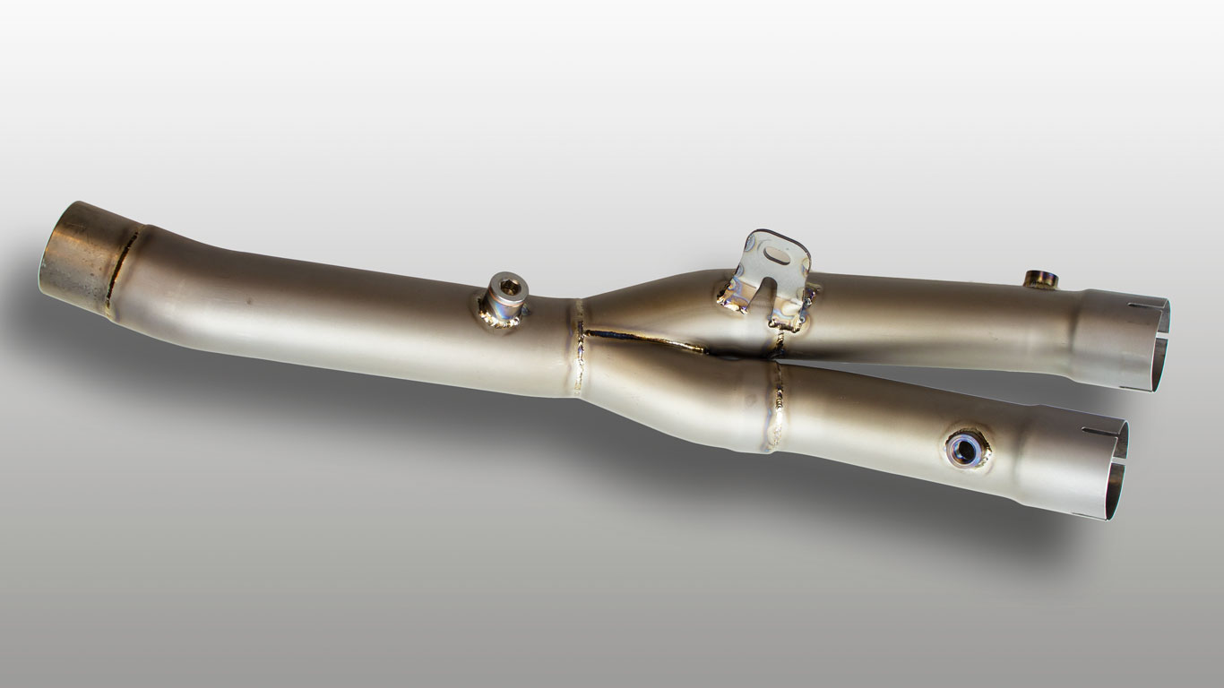 M4 MID PIPE (TITANIUM) - R1 '15-24