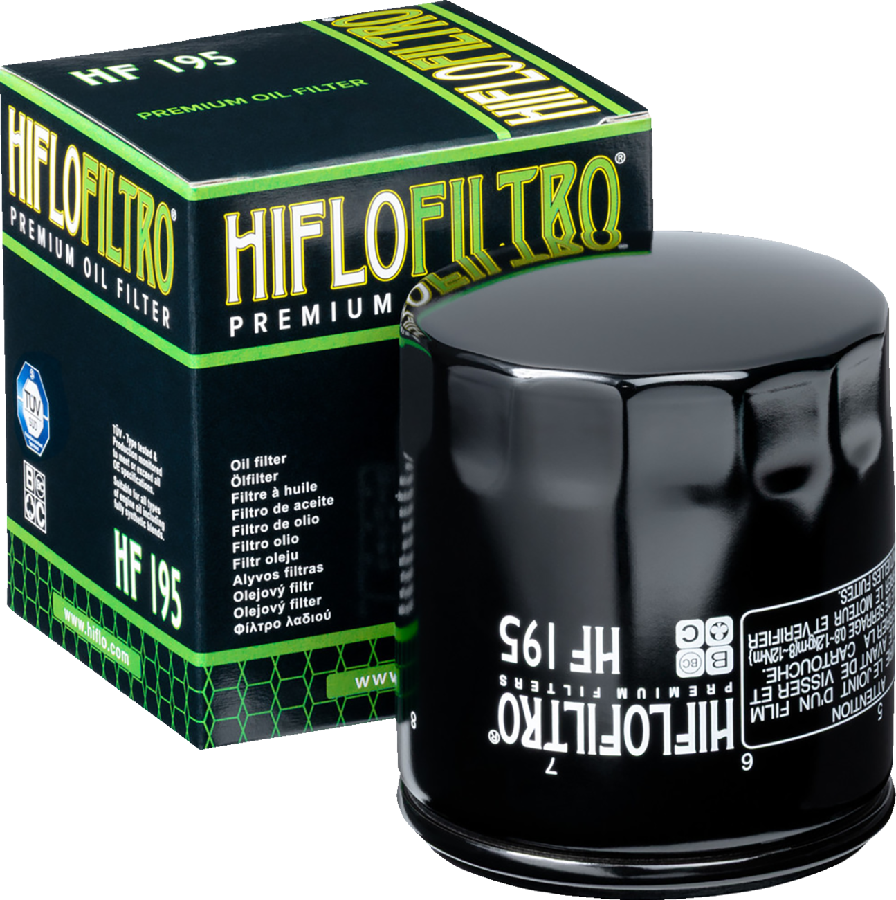 Hiflofiltro HF195 Oil Filter Polaris Slingshot / RZR / Ranger
