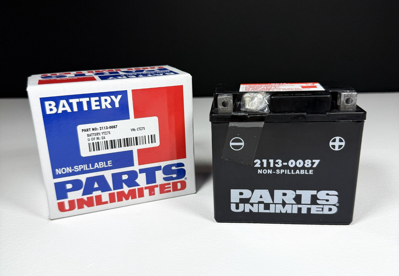 Parts Unlimited AGM Battery - YTZ7S