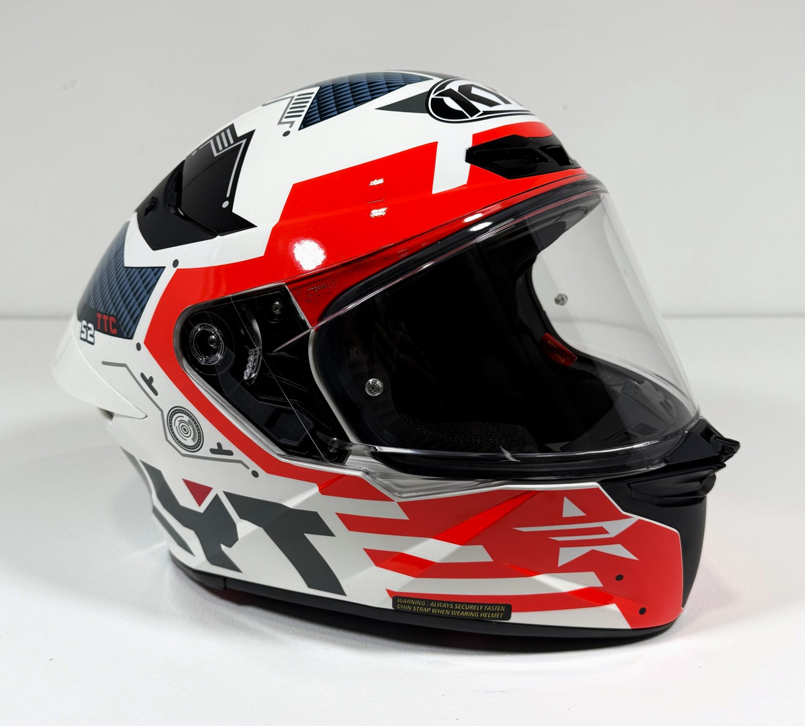 KYT - TT Revo Helmet - Fuselage Red