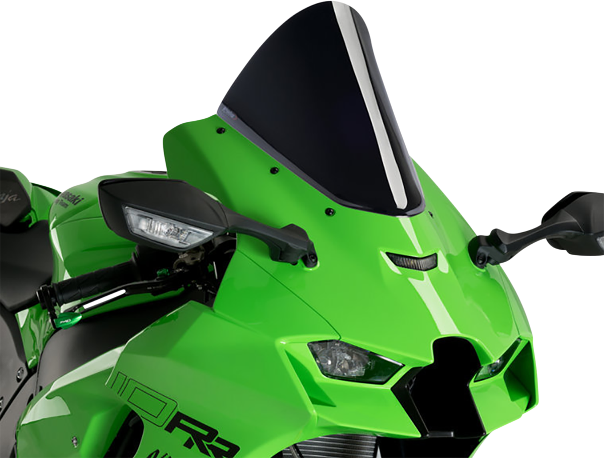 Puig R-Racer BLACK Windscreen Kawasaki ZX-10R '21-Current