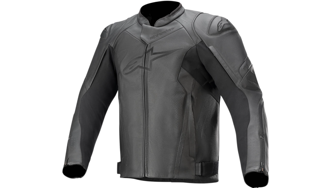 Alpinestars Faster V2 Leather Jacket - Black - US 40 / EU 50