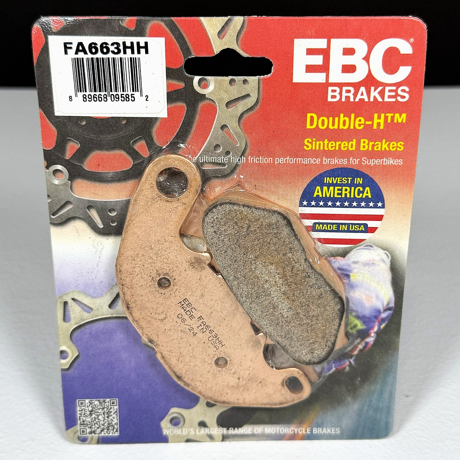 EBC Double-H Sintered Brake Pads - FA663HH