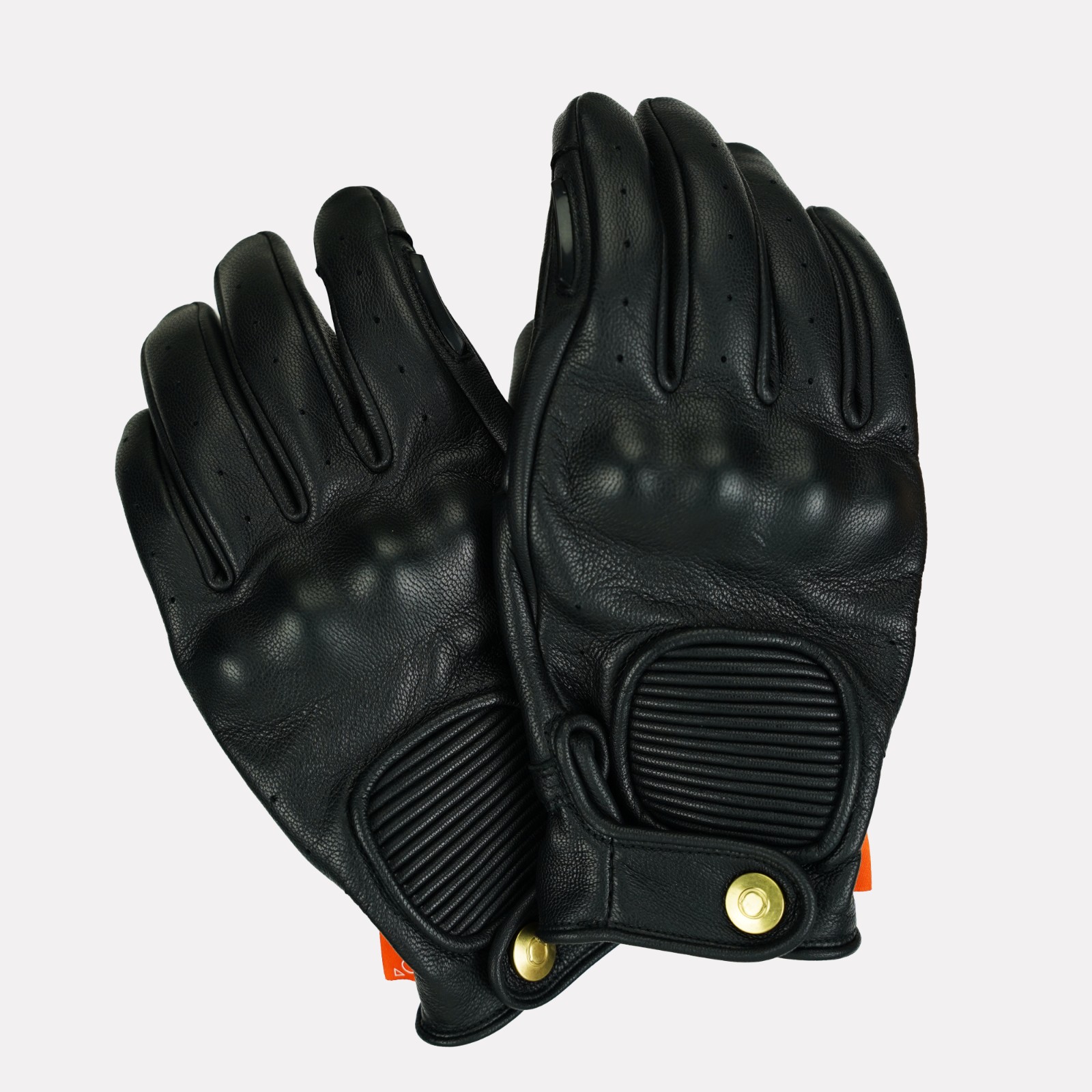 Hedon Crafted Hands Leather Gloves - Black