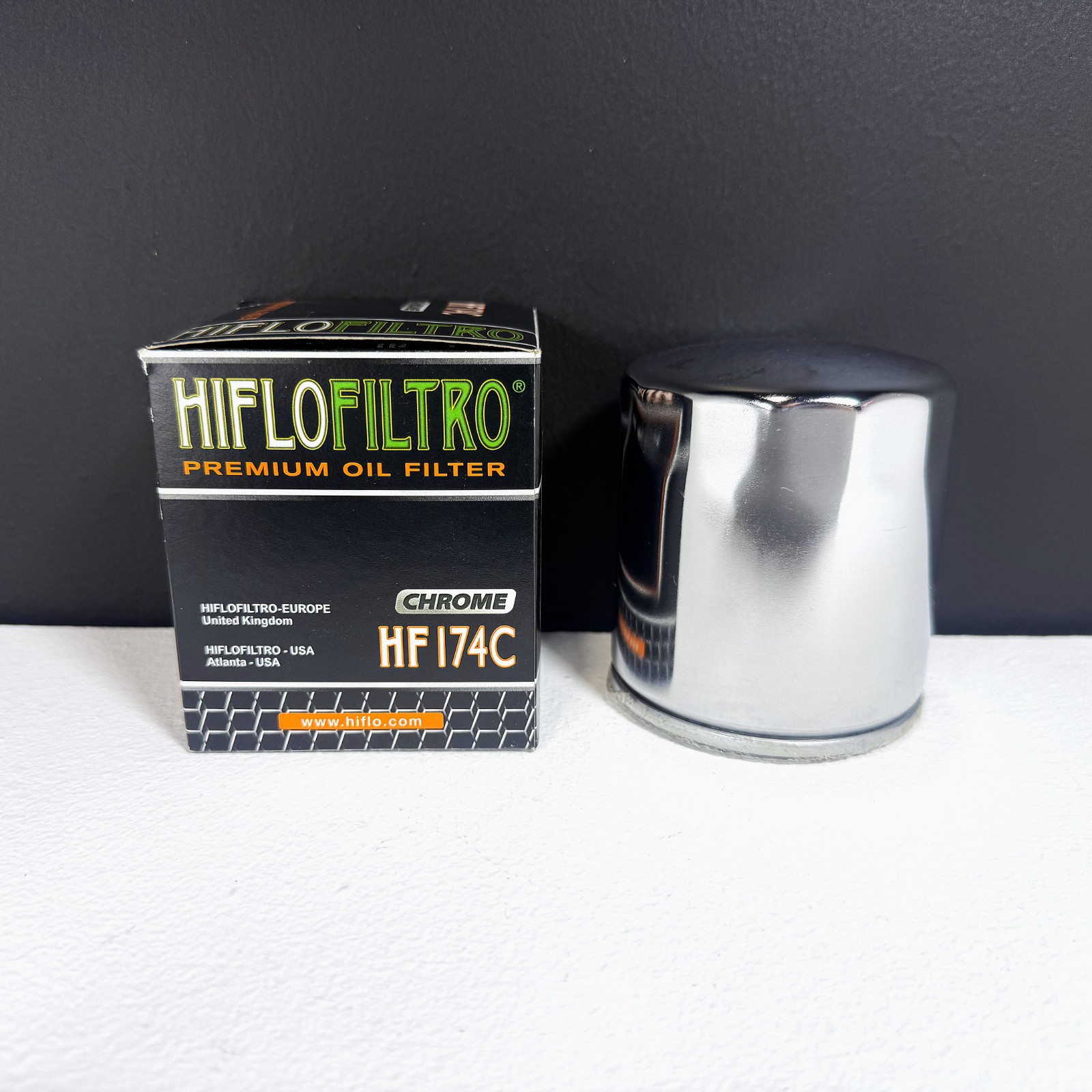 Hiflofiltro HF174C Premium Oil Filter Harley-Davidson V-Rod