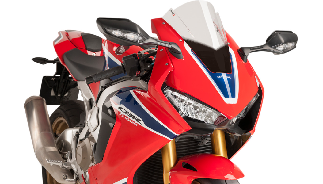Puig Z-Racing Windscreen - Clear - Honda CBR1000RR '17+