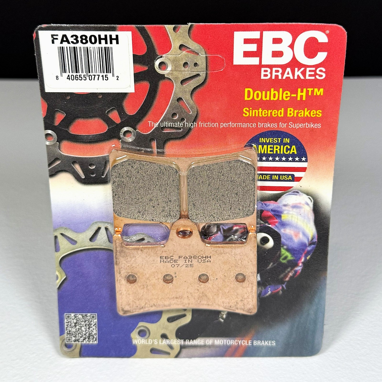 EBC Double-H Sintered Brake Pads - FA380HH