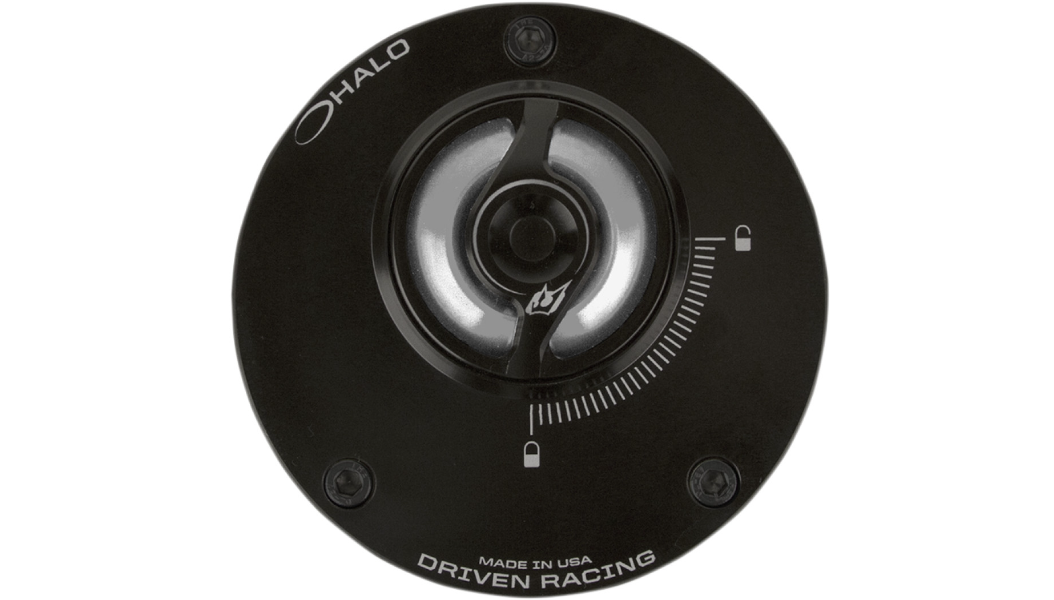 Halo Fuel Cap - Silver