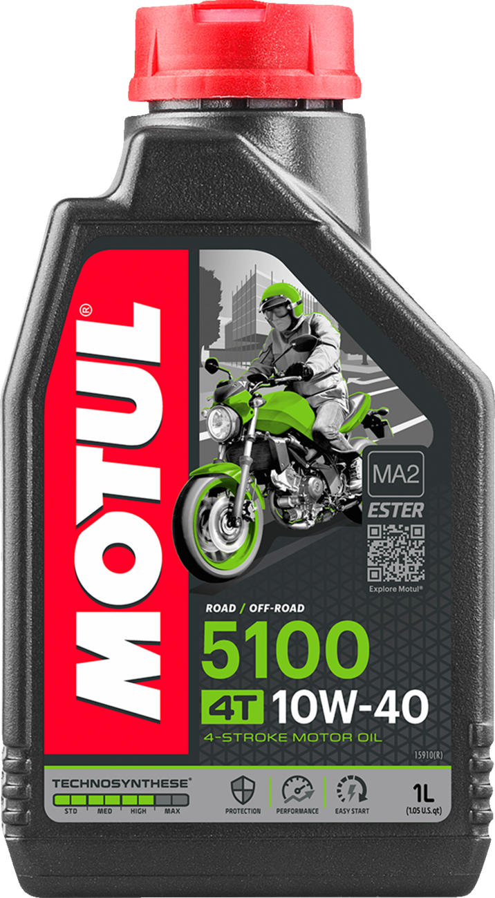 Motul 5100 4T Synthetic Blend Oil 10W-40 - 1 L