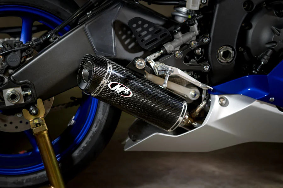 M4 TITANIUM F/S CARBON CANISTER Yamaha YZF-R6 '06-20