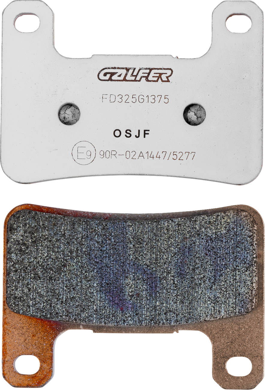 Galfer HH Sintered Ceramic Brake Pads FD325G1375 - Kawasaki/Suzuki