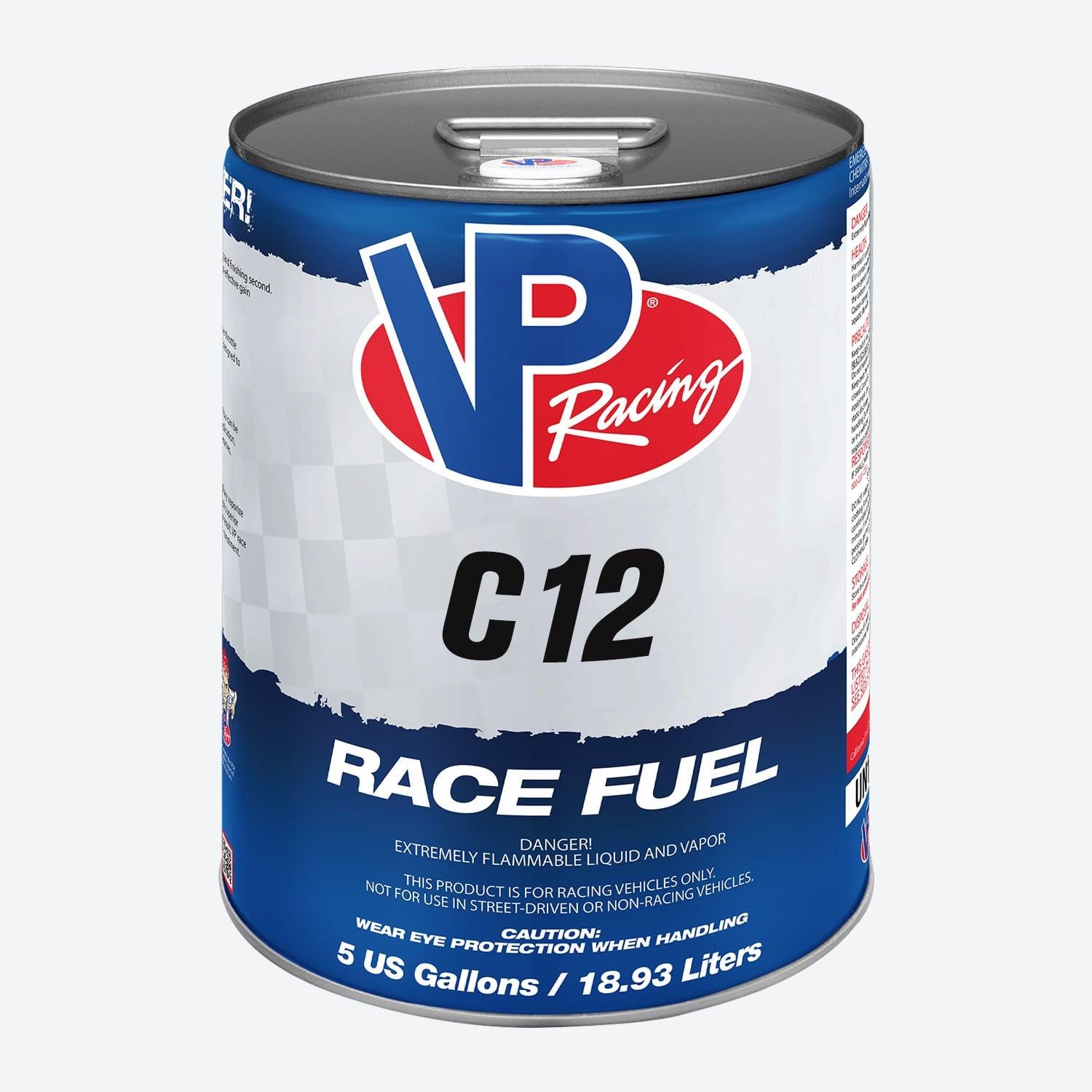 VP Racing C12 Race Fuel 5 Gal - Dallas Pickup Only