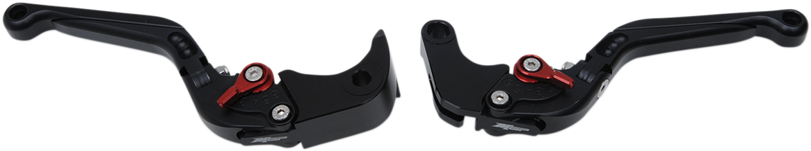 MGP Folding Brake & Clutch Lever Set - Black - Suzuki GSX-R600 / GSX-R750 '11-25