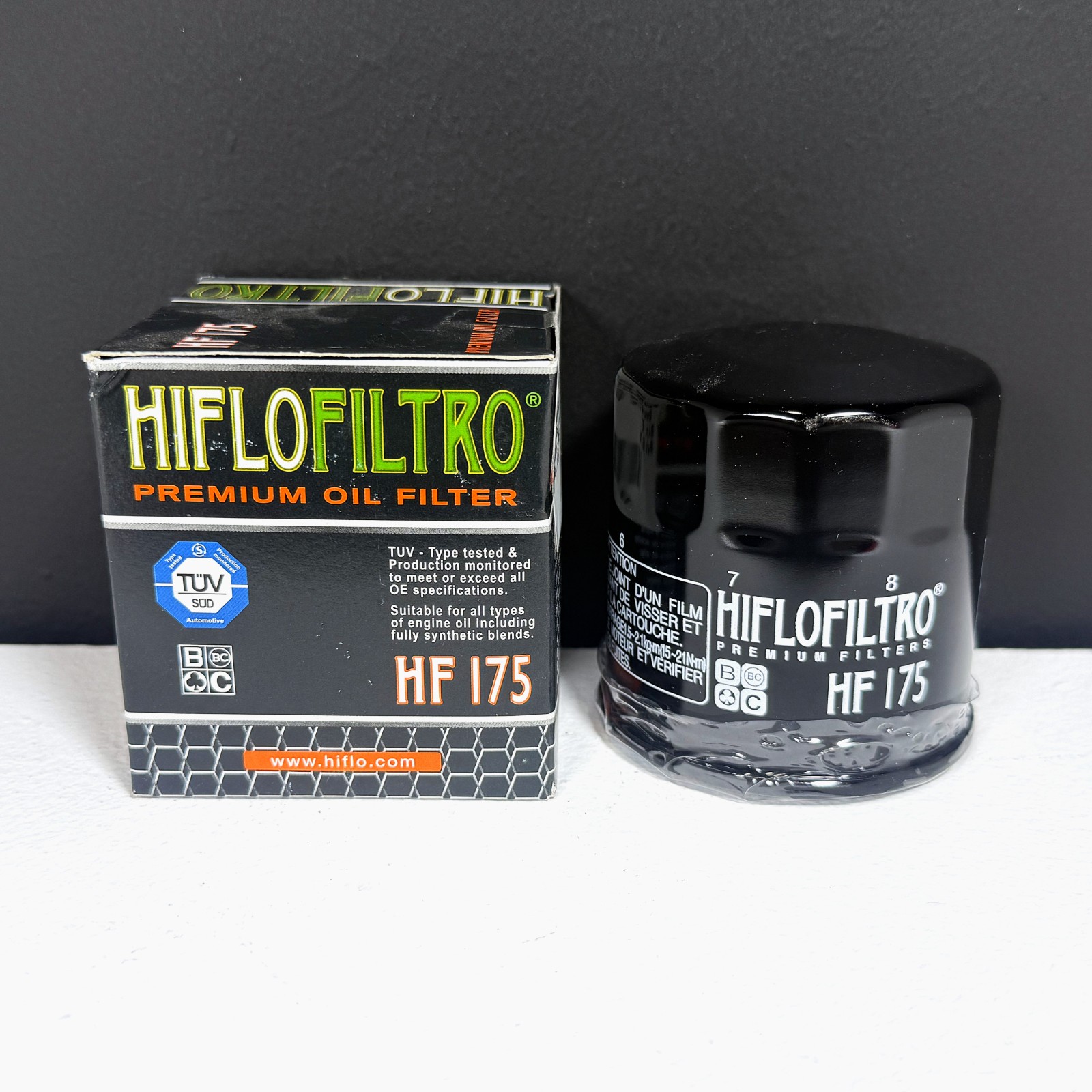 Hiflofiltro HF175 Premium Oil Filter - Harley Davidson / Indian