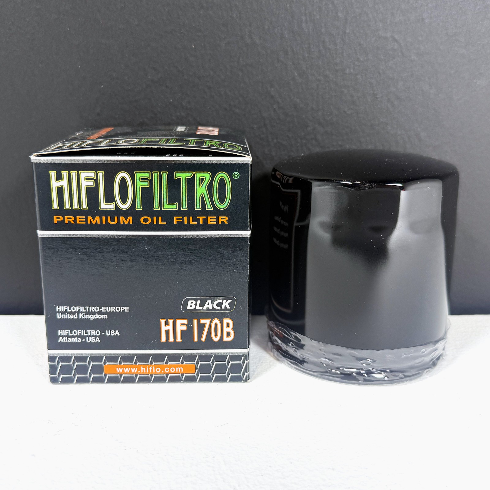 Hiflofiltro HF170B Premium Oil Filter - Harley Davidson