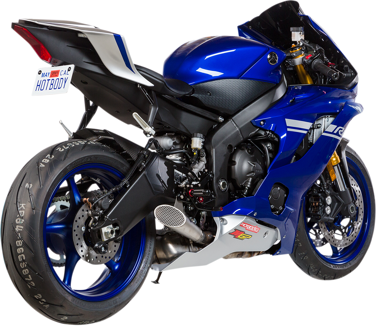 Hot Bodies Fender Eliminator Kit - Black - Yamaha YZF-R6 '17-20