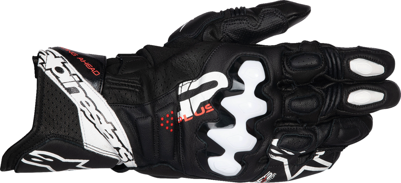 Alpinestars GP Plus R V3 Leather Gloves - Black/White