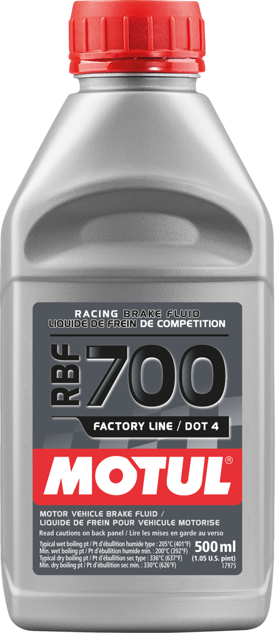 Motul RBF 700 Factory Line Racing Brake Fluid - DOT 4 - 500 ml