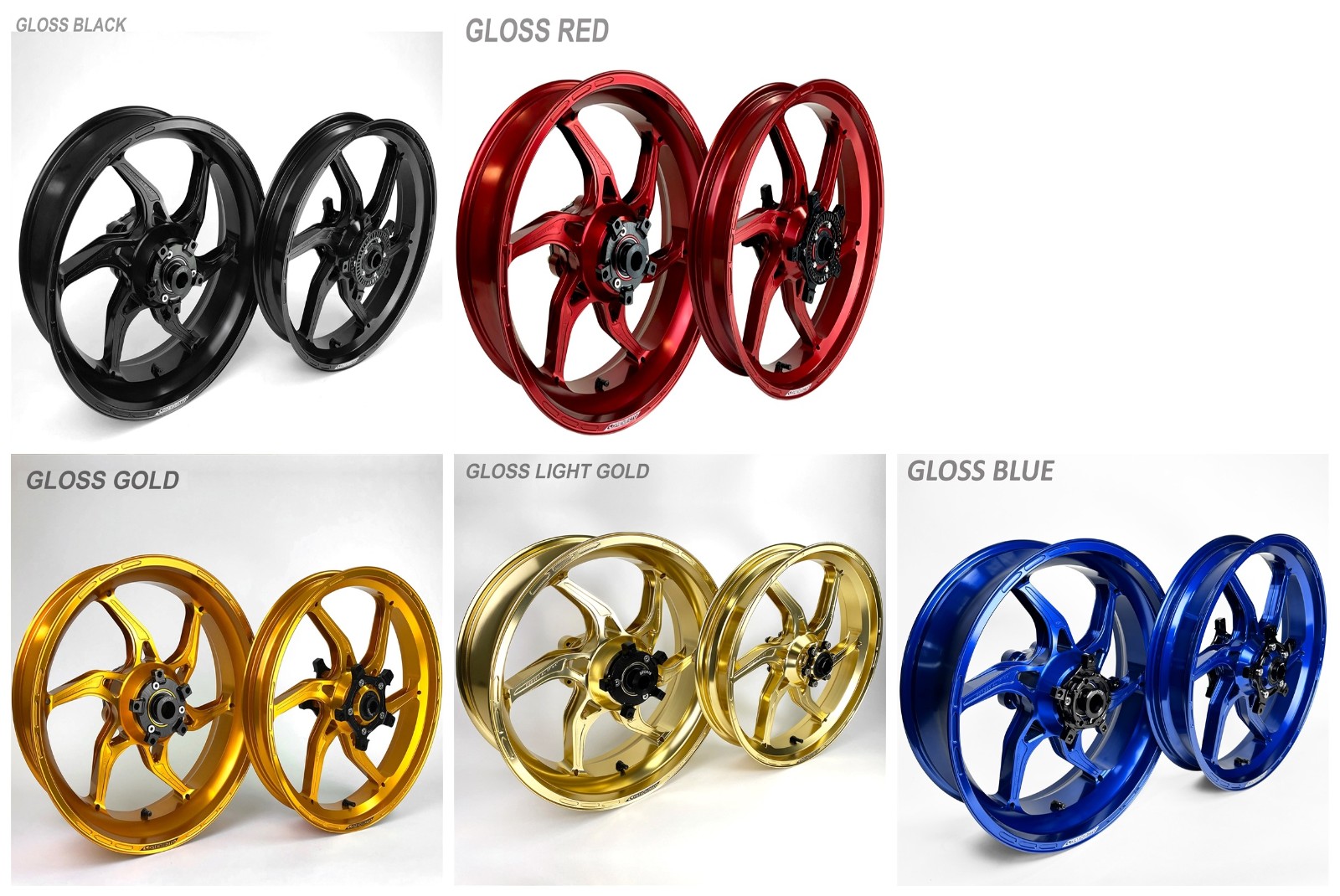 Apex-6 Forged Wheel Sets - Kawasaki ZX-6R '13-26