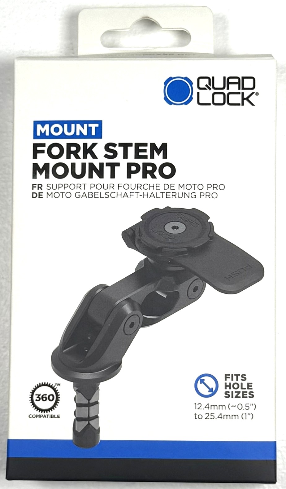 Quad Lock Fork Stem Mount PRO