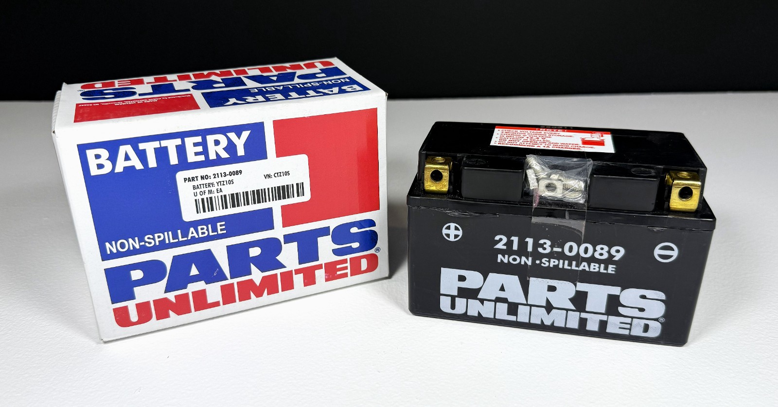 Parts Unlimited AGM Battery - YTZ10S
