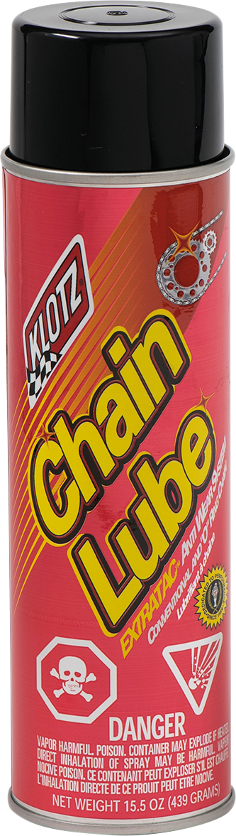 Klotz ExtraTac Chain Lube KL-605 - 15.5 oz Aerosol