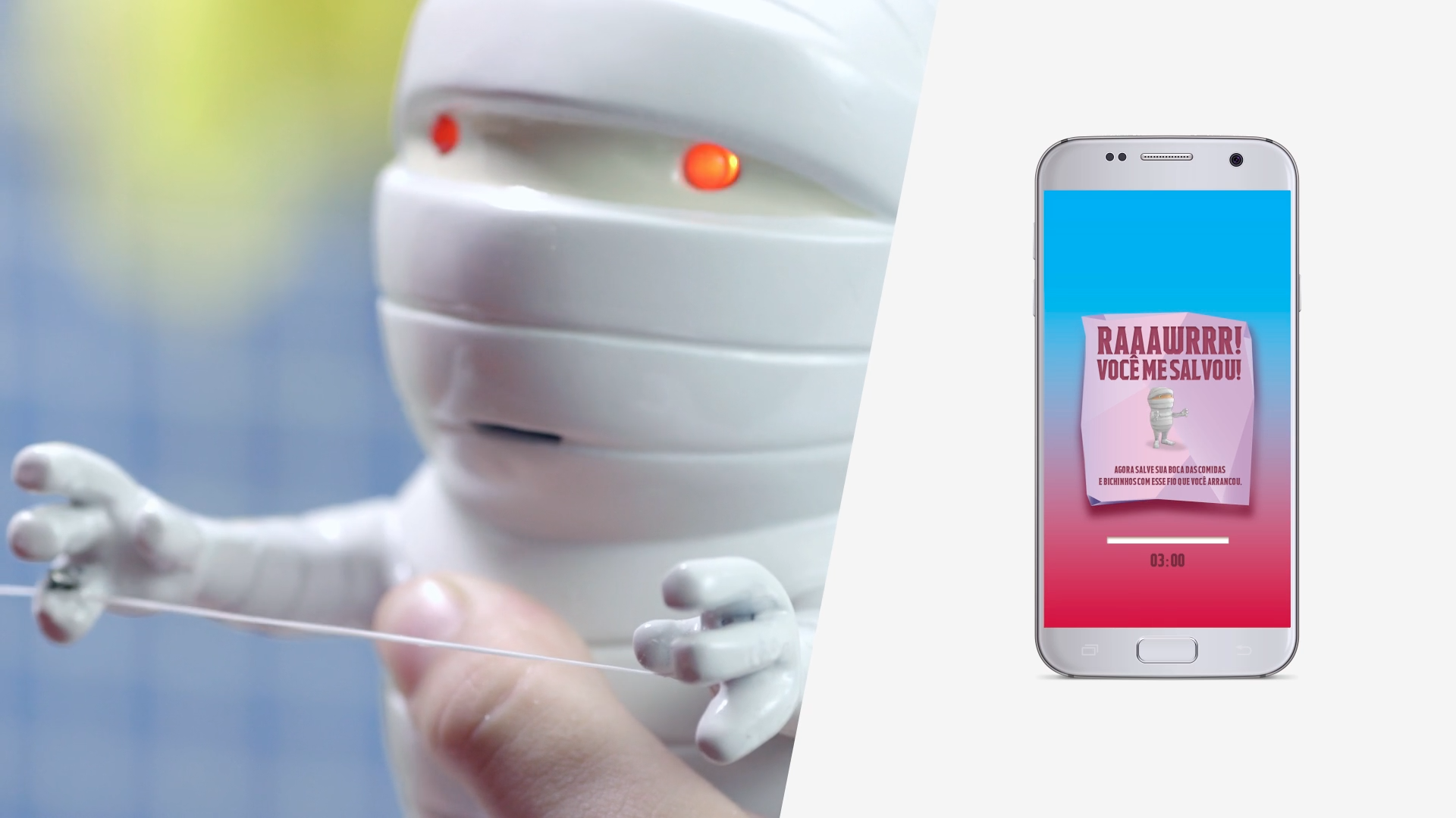 Pictures about Mummy Floss Hero project