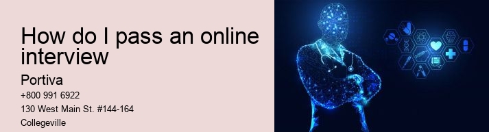 how do I pass an online interview