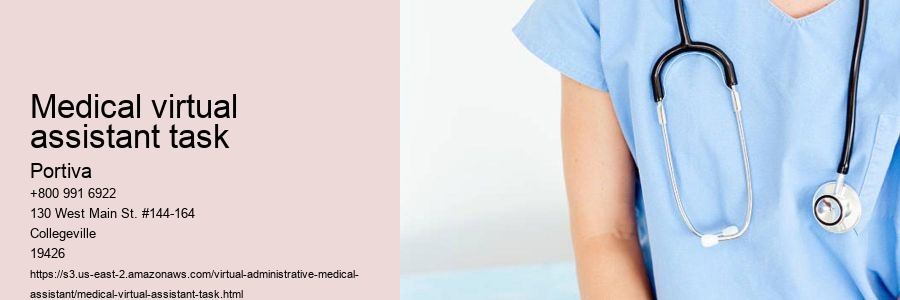 medical virtual assistant task