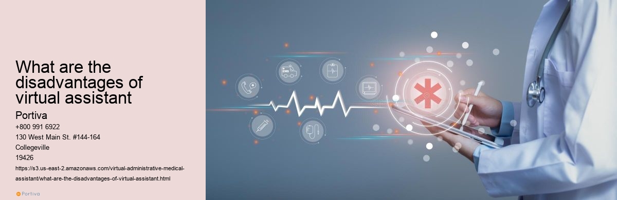 what are the disadvantages of virtual assistant
