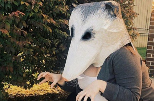 Halloween mask WKMA