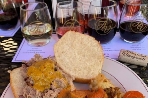 Flights-n-bites at Abingdon Vineyards
