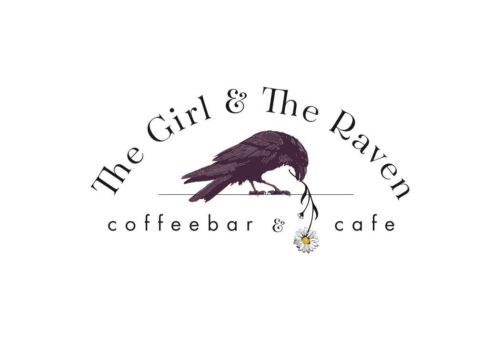 The girl the raven logo