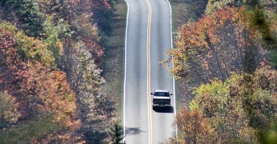 Road to the wild ponies David Allen color enhanced