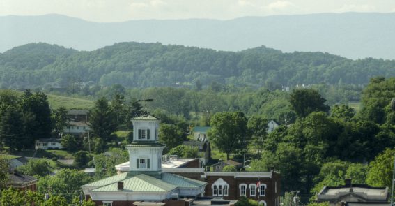 Abingdon Aerial Courthouse Jb0101Square