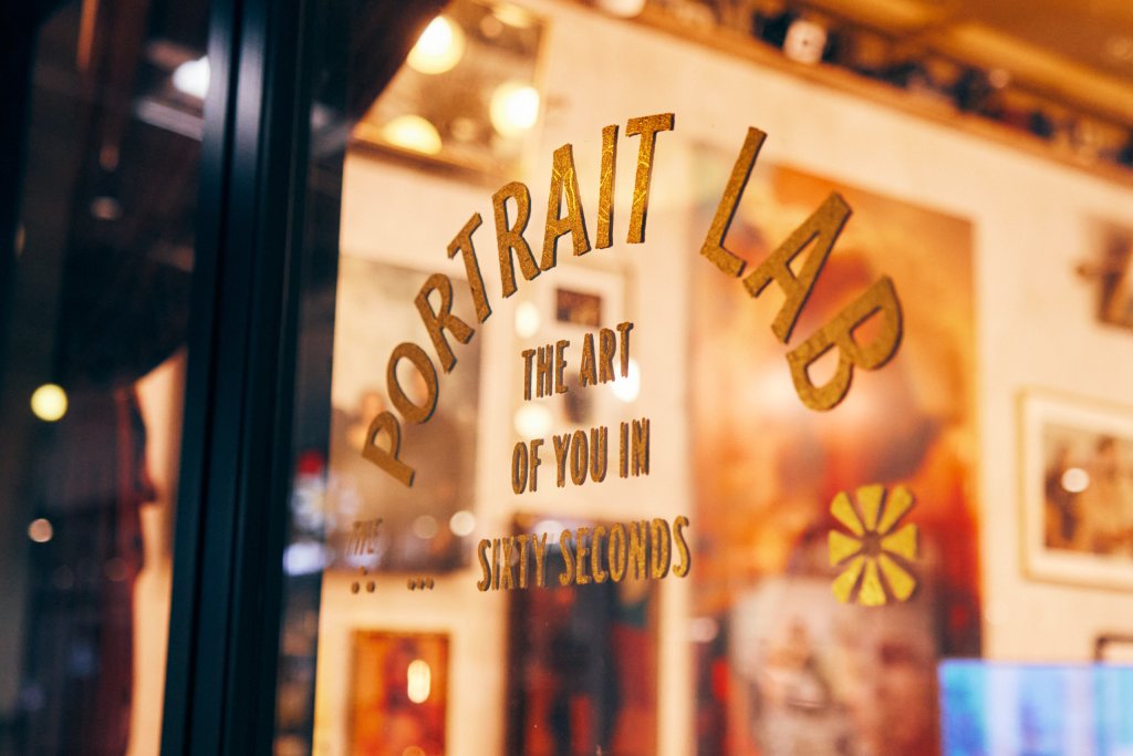 9 Unexpected Things To Do in Franklin A sign for 'Portrait Lab' promises to capture your likeness in just sixty seconds in Williamson County, Tennessee.